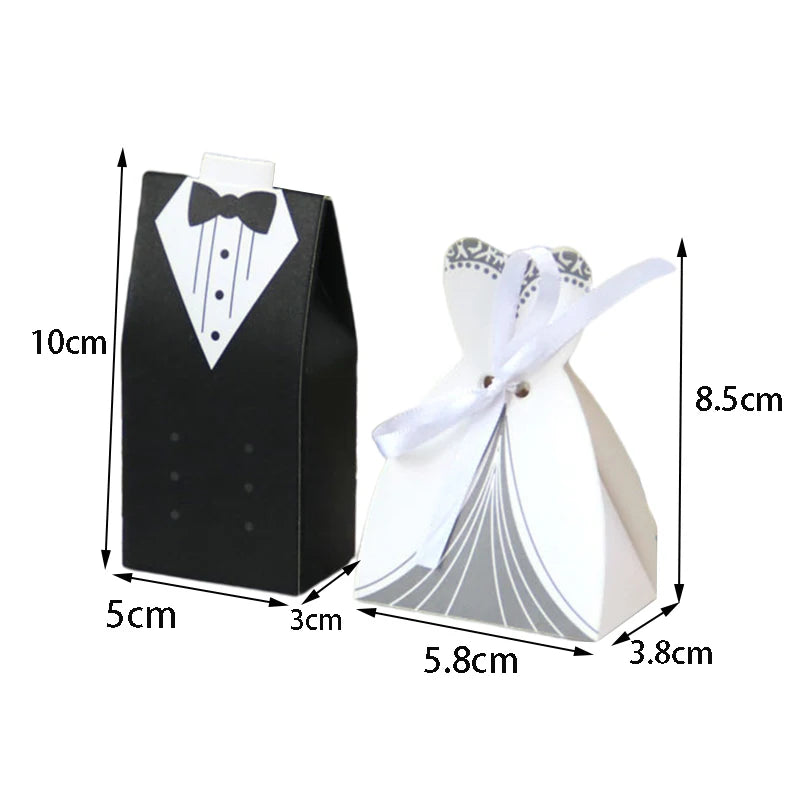 Bride And Groom Wedding Favour Boxes