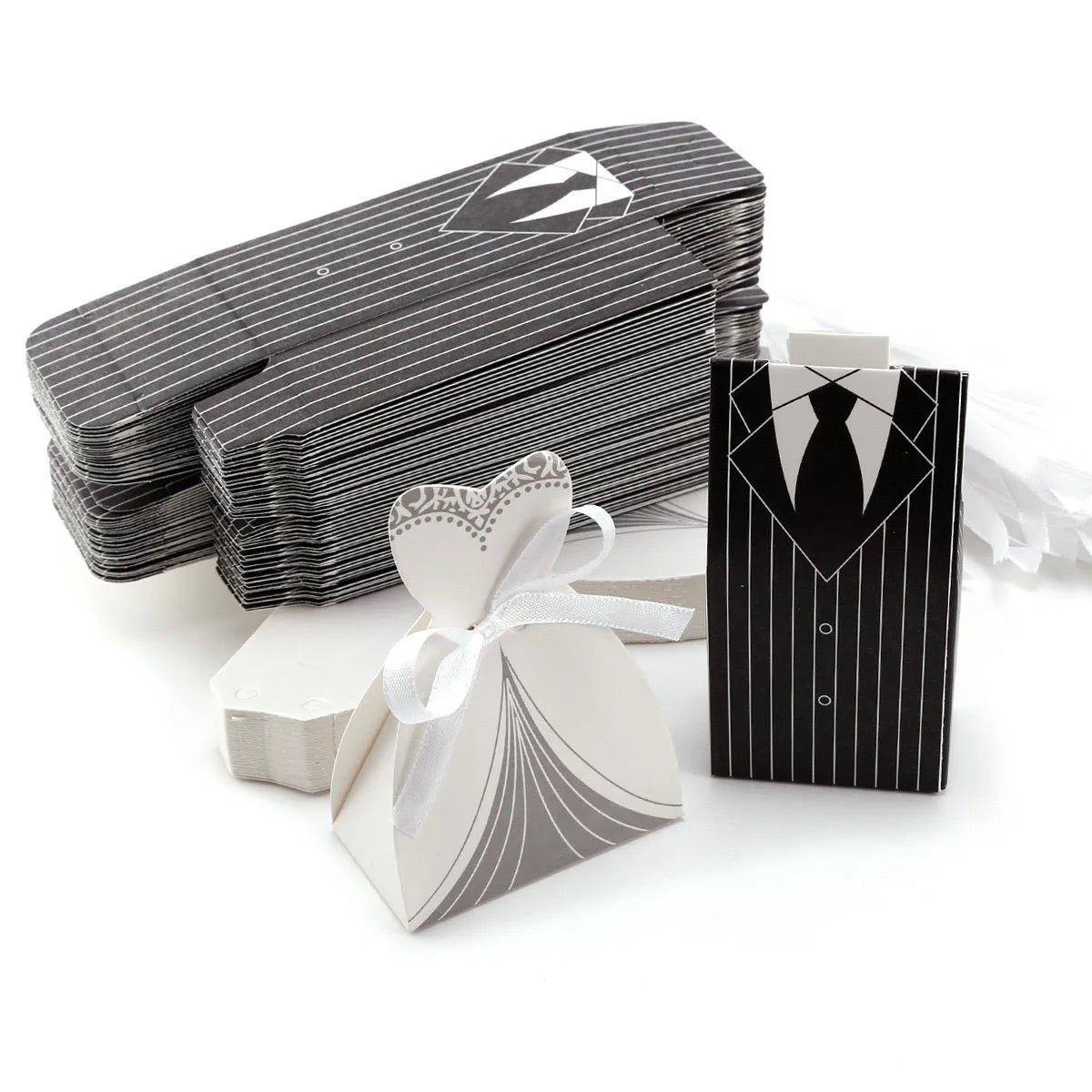 Bride And Groom Wedding Favour Boxes