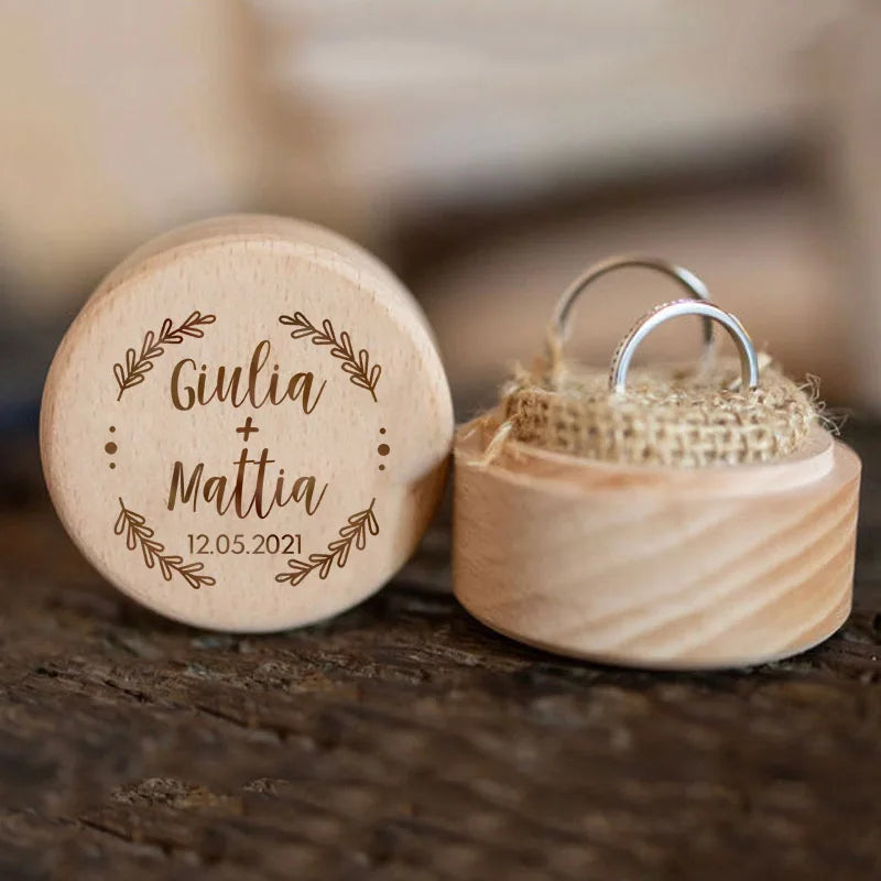 Personalised Ring Bearer Box