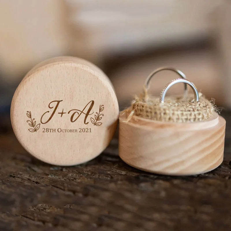 Personalised Ring Bearer Box