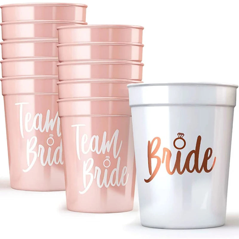 Team Bride Reusable Cup Sets