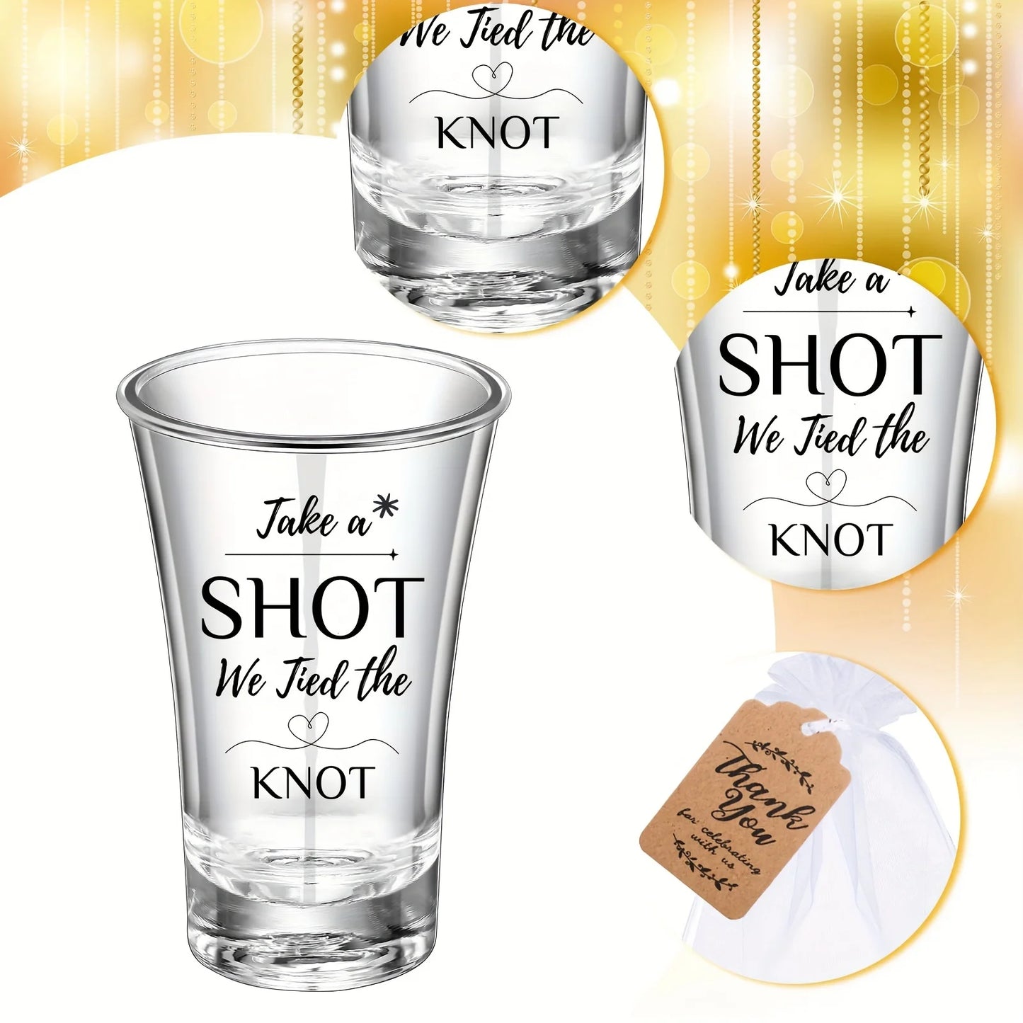 Shot Glass Wedding Favours