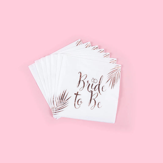 'Bride To Be' Napkins (20 Pcs)