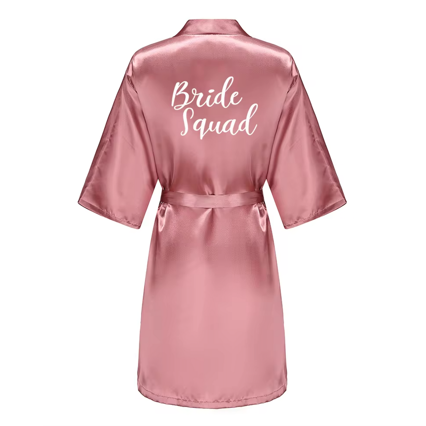 Dusky Pink Wedding Party Robes