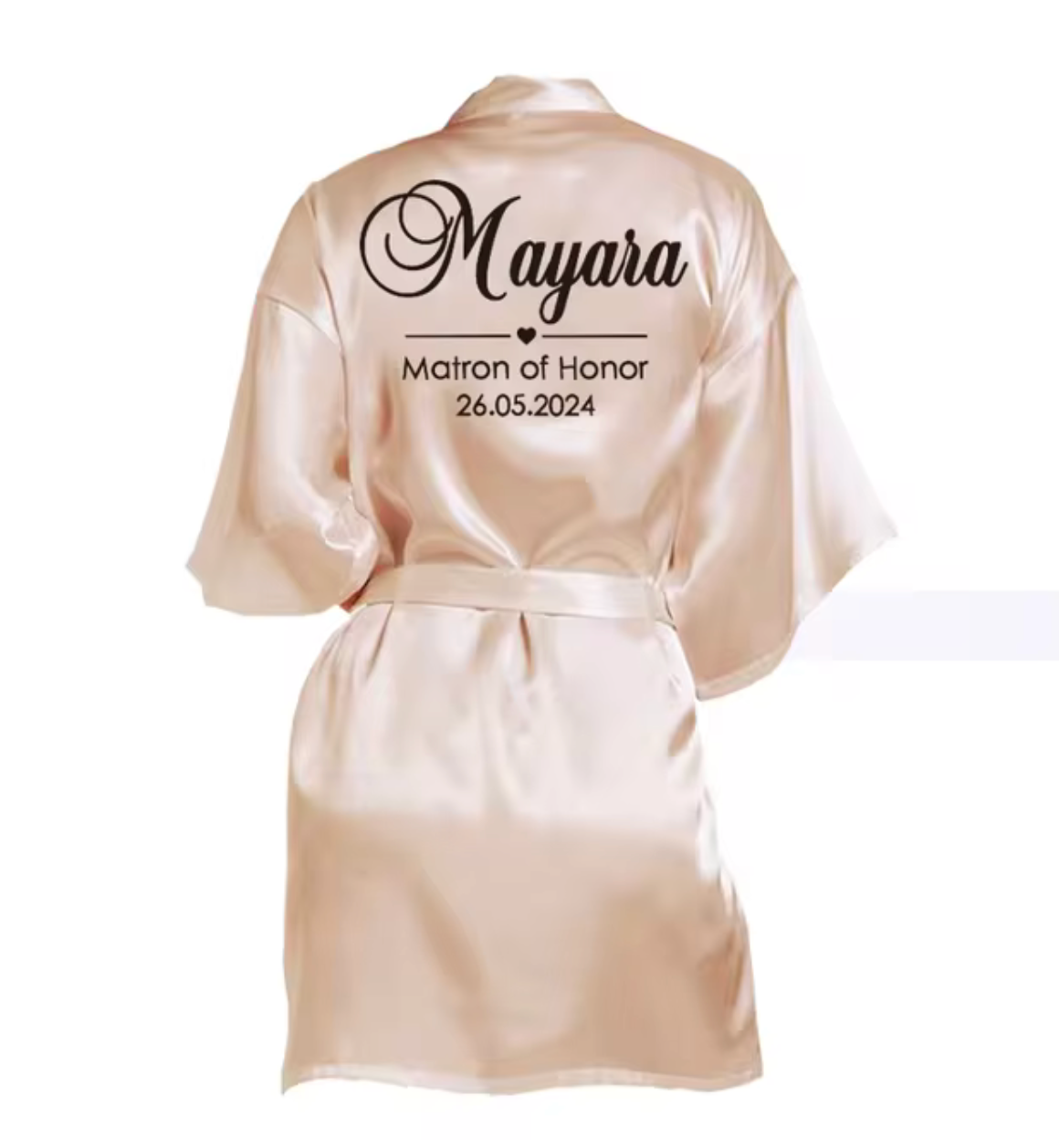 Deluxe Personalised Bridal Party Robes