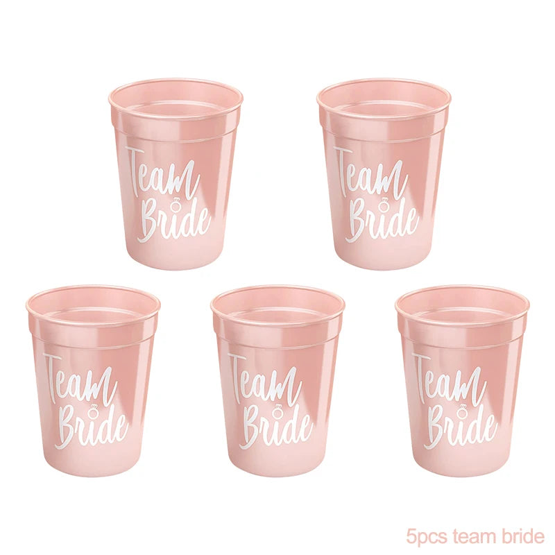 Team Bride Reusable Cup Sets