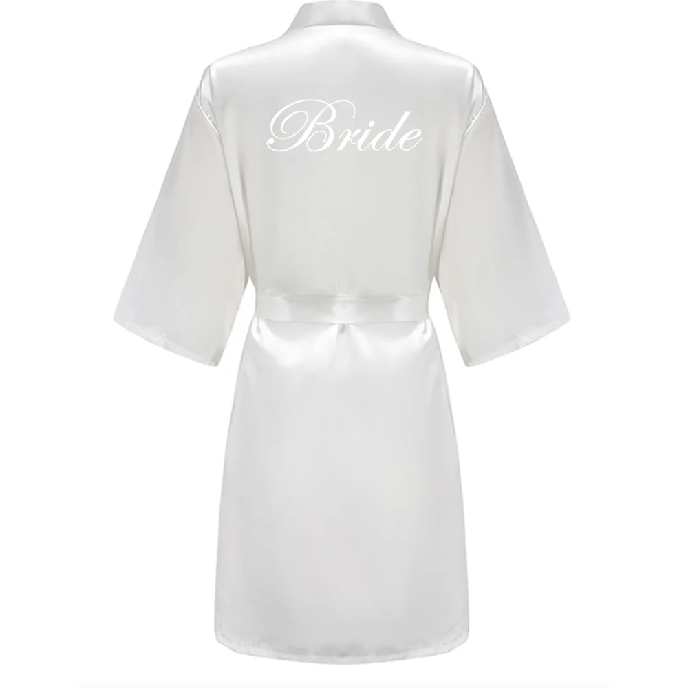 Dusky Pink Wedding Party Robes